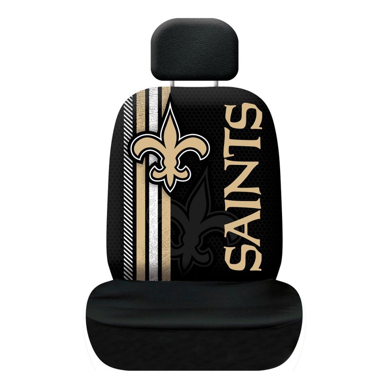Fremont Die NFL New Orleans Saints Rally Seat Cover, Universal Fit, Universal Fit, Team Colors